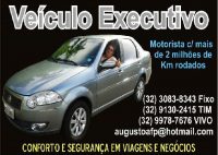 Juiz de Fora x Belo Horizonte tem motorista particular com carro ou veículo do cliente, 24 horas